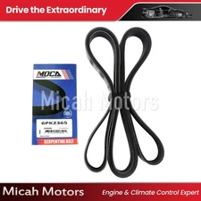 6PK2365 EPDM Accessory Belt for Chevrolet Express Silverado GMC Savana Sierra