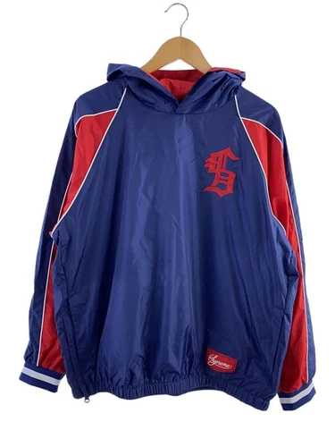 VETEMENTS Supreme Felpa con Cappuccio 23AW Pullover Riscaldato con Cappuccio M Poliestere Blu