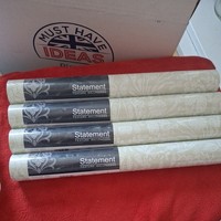 x4 sealed Sage Green Holden Décor Statement Hadley Green smooth Wallpaper Rolls
