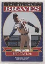 1993 Bleacher Bums Richmond Braves Billy Taylor #23 0q3