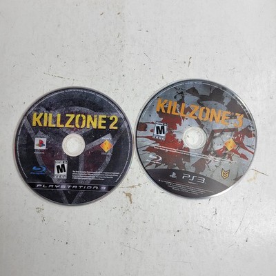 Killzone 2 and 3 (Sony PlayStation 3, 2009) PS3 Discs ONLY