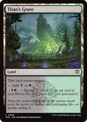 Titan's Grave #266 Secrets of Strixhaven Foil