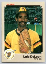 1983 Fleer - Luis DeLeon #355 - *Near Mint-Mint*