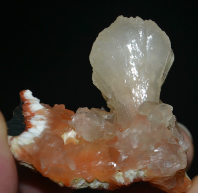 STILBITE ON HEULANDITE  Mineral specimen india #957