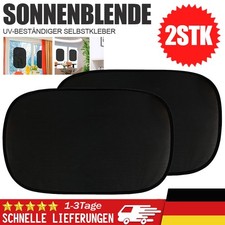 2x Sonnenschutz Auto Sonnenblende Universal Seitenscheiben Kinder UV Schutz