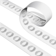 50 Pcs NFC Tags Sticker with Original NTAG215 Chip 25mm x 25mm, Silver