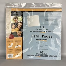 Markings Refill Scrapbook Pages 12x12 Top Loading sheet protectors acid free