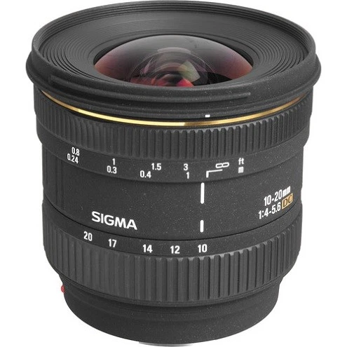 カメラ SIGMA 10-20mm 1:4-5.6 DC HSM EX (良品）