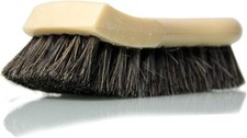 Long Bristle Horse Hair Leather Cleaning Brush - Leather Brush to Gently Clean