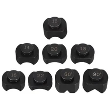 8 Pcs Bending Mold Making Supplies Metal Maker Dies