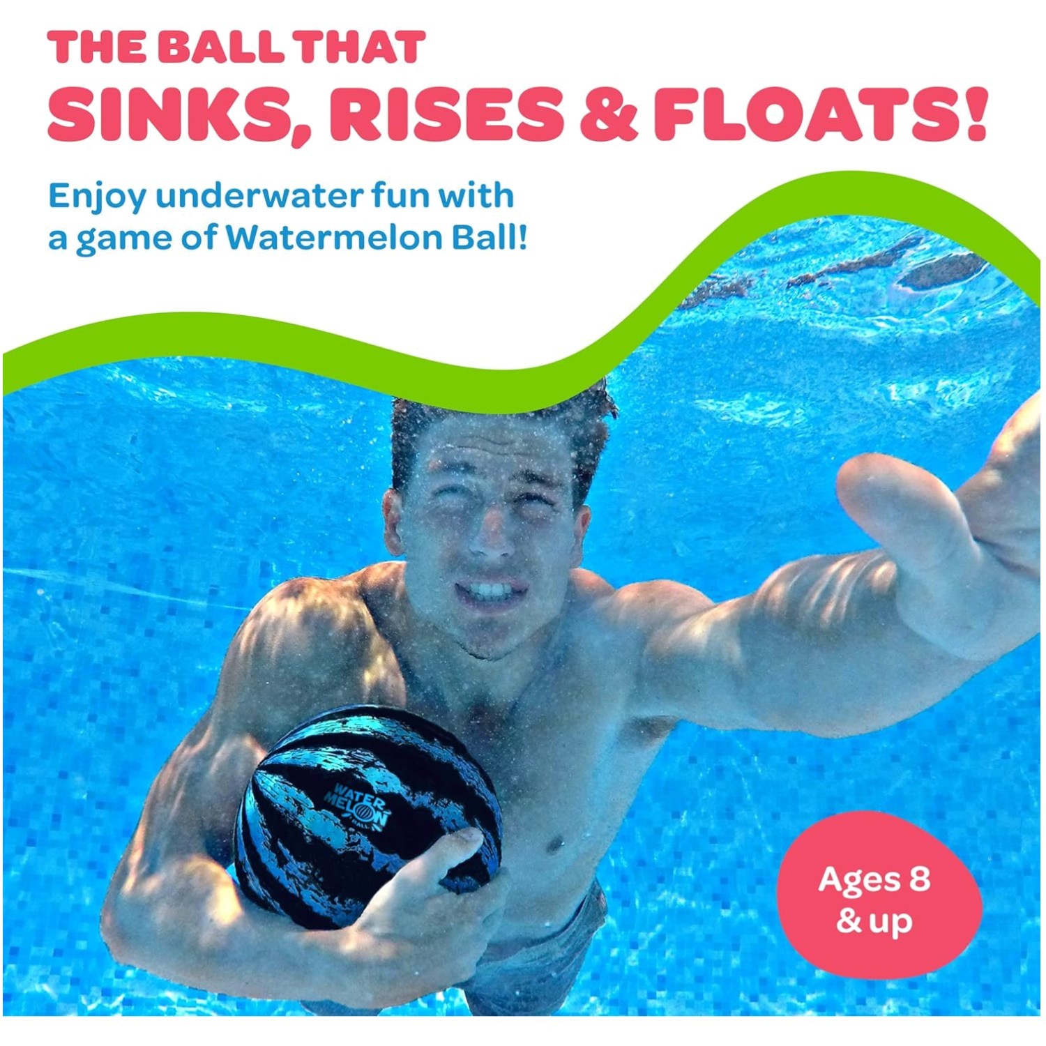 Ultimate Pool Game for Teens, Kids, Adults, Blue