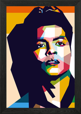 Bruno Mars Musiker gerahmtes Wandbild Poster Leinwanddruck Bild
