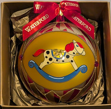 Waterford Holiday Heirlooms 2003  Christmas Toys  Ball Ornament 1st Ed. 124762