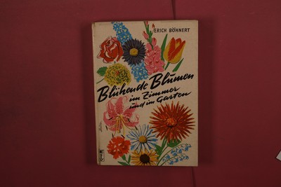400373 Erich Böhnert BLÜHENDE BLUMEN IM ZIMMER UND IM GARTEN Falken-Verlag Eri