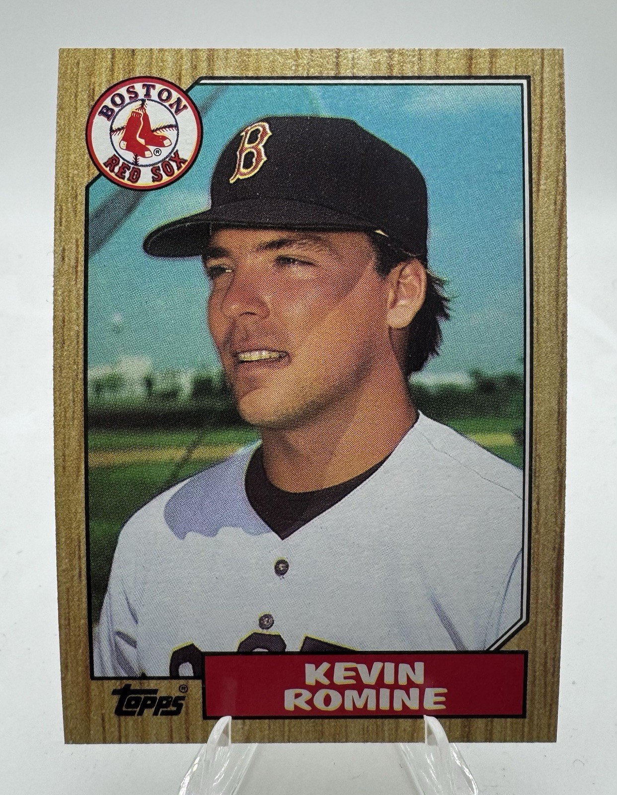 1987 Topps #121 Kevin Romine Boston Red Sox ⚾️