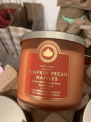 Bath & Body Works Pumpkin Pecan Waffles 3 Wick Large Scented Candle