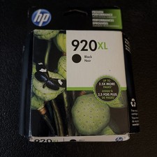 Genuine New HP 920XL Black Ink Cartridge Original OEM 2017