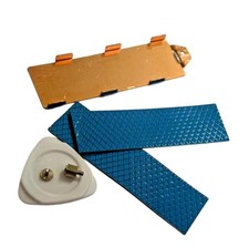M.2 NVMe SSD Heatsink Copper Cooler 2280 Laptop PC PS5 Thermal Pad 1mm