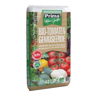 Prima BIO Tomaten- und Gemüseerde 40l torffrei
