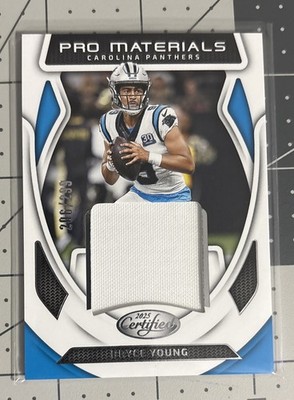 2025 Panini Certified - Pro Materials Bryce Young #PM-BYG /299 (MEM)