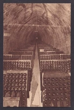 FRANCE, Postcard RPPC, Reims, A wine gallery