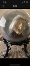 Animated Halloween Crystal Ball Prop Witch He...