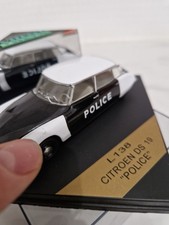 Carro Vitesse Citroen Ds19-police de Paris 1960 Escala 1/43 - Branco