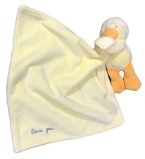 Carter s Yellow Duck Love You Lovey Security Blanket Ducky Duckie