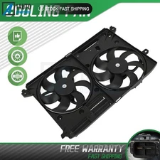 Engine Radiator Condenser Cooling Fan Assembly For 2015-17 Ford Edge Lincoln MKX