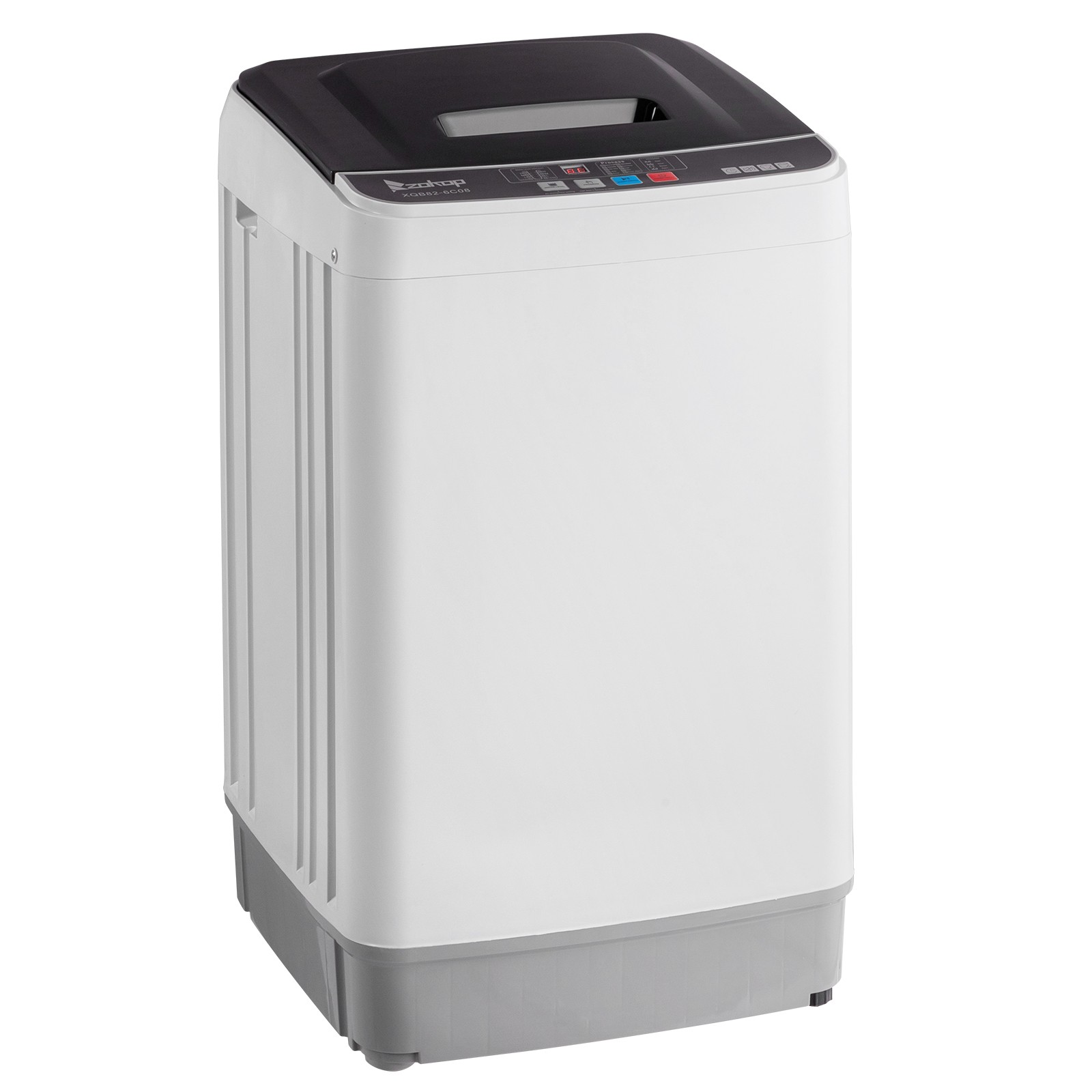 Full-Automatic Washing Machine Portable Compact Laundry Washer Spin w/Drain Pump