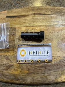 Infinite Premium Steel Muzzle Brake 1/2-28 to 13/16-16