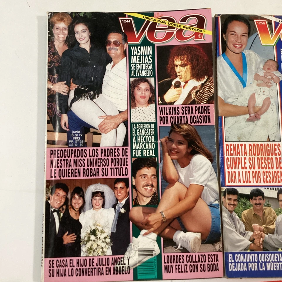 1993 TV GUIDE MAGAZINE REVISTA VEA PUERTO RICO PR MISS UNIVERSE WILKINS DAYANARA - Image 2 of 4