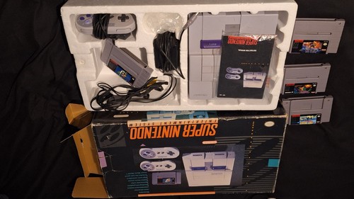 Super Nintendo (SNES) System with Super