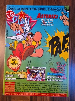 Play Time - Das Computer Spiele Magazin 08/93 Asterix