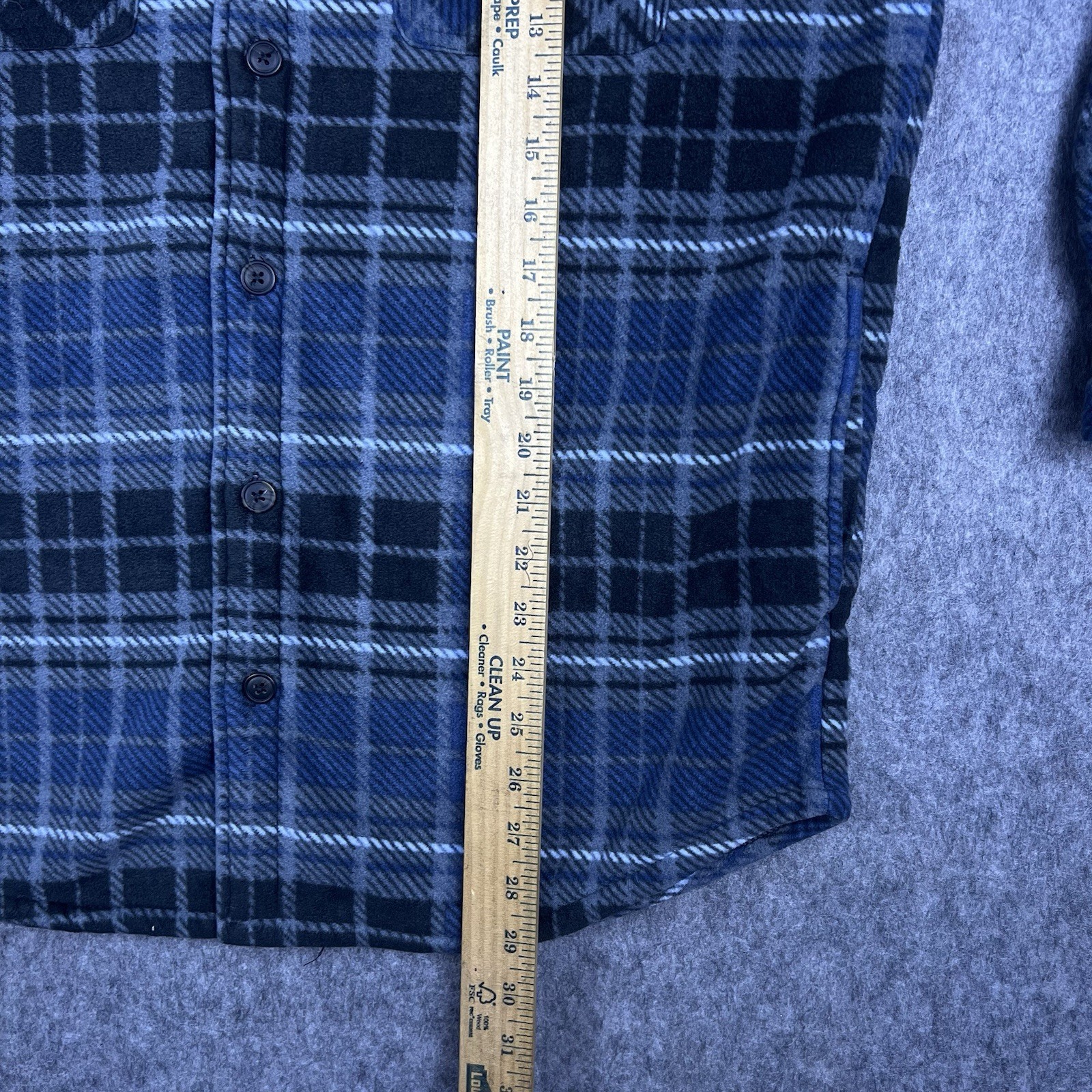 Freedom Foundry Men's Button Down Shacket Plaid F… - image 8