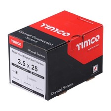 Timco Black Drywall Screws Coarse Thread Box of 1000