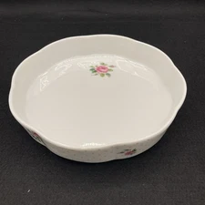 Royal Albert Baking Bliss Rose 9” Tart Pie Pan