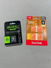 Lot of Sandisk and Reveal SD Cards SD Cards FS32GB