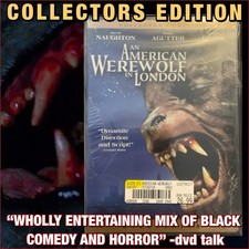 An American Werewolf In London COLLECTORS EDITION DVD - Factory Sealed