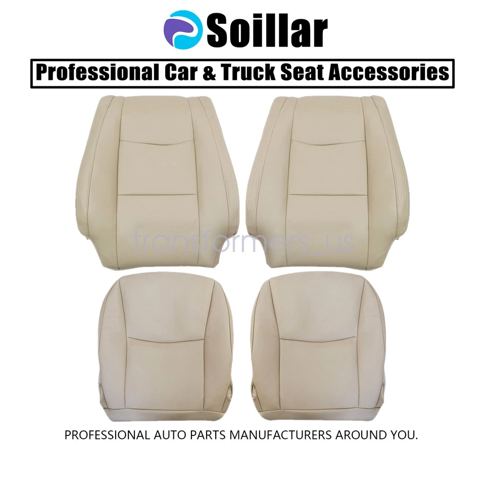 Cubierta de asiento inferior y superior bronceada clara para conductor y pasajero Lexus GX470 2003-2009 Foto 2 de 4