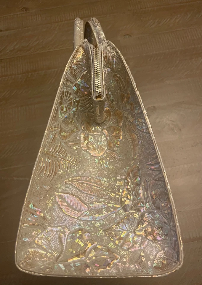 Brahmin Caroline Honey Brown Sonic Leather Satchel W/ Matching Wallet BRAND NEW - Image 3 of 4