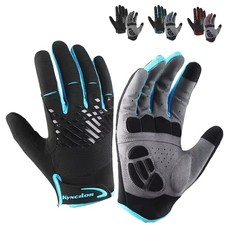 Men Women Motorcycle Racing Full Finger Touch Screen Padded Protective Gloves