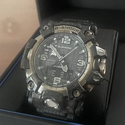 Casio G-Shock Mudmaster GWG-2000-1A1JF Solar Radio Men's Wrist Watch Black