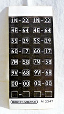 ⭐ Hornby original Diesel Locomotive Headcode Sticker Sheet OO New old stock 00