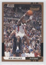 2004-05 Bowman Signature Numbered to 50 38/50 Ben Wallace #3 HOF 0c3