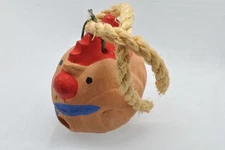 Japanese Clay Bell Ceramic Dorei Vintage Antique Chicken 6x4.5x7cm