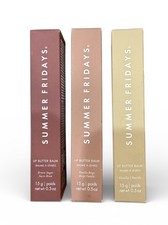 Summer Fridays Lip Butter Balm Brown Sugar, Vanilla Beige  Vanilla Vegan New