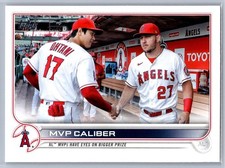MVP Caliber (Mike Trout / Shohei Ohtani) 2022 Topps Update #US115