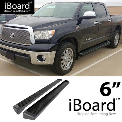 Running Board Style Step 6in Aluminum Black Fit Toyota Tundra