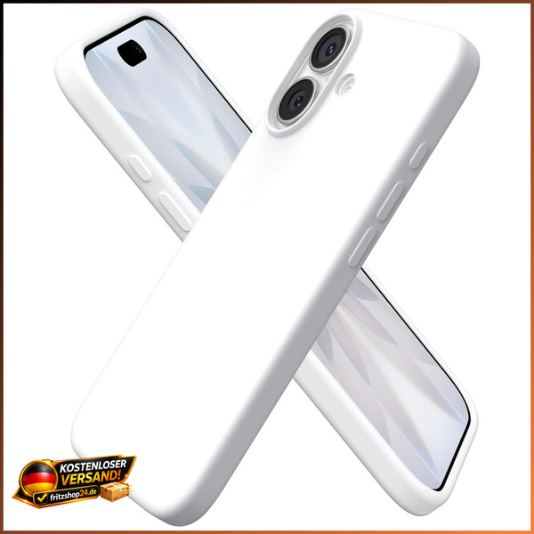 HandyhüLle Silikon Weiß FüR Iphone 17 6,3 Zoll SchutzhüLle Case Cover-image